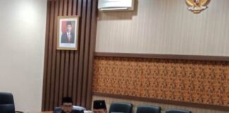 Pimpinan DPRD Tulungagung menerima kedatangan pengurus MUI Kabupaten Tulungagung di Ruang Aspirasi Kantor DPRD Tulungagung, Rabu (30/9).
