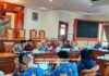 Pansus IV saat rapat finalisasi pembahasan Ranperda tentang Penyelenggaraan Pemajuan Kebudayaan Daerah, Rabu (17/5) siang.