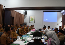 Komisi A DPRD Tulungagung saat melakukan hearing pembahasan Ranperda APBD Kabupaten Tulungagung tahun anggaran 2025 bersama mitra kerjanya.