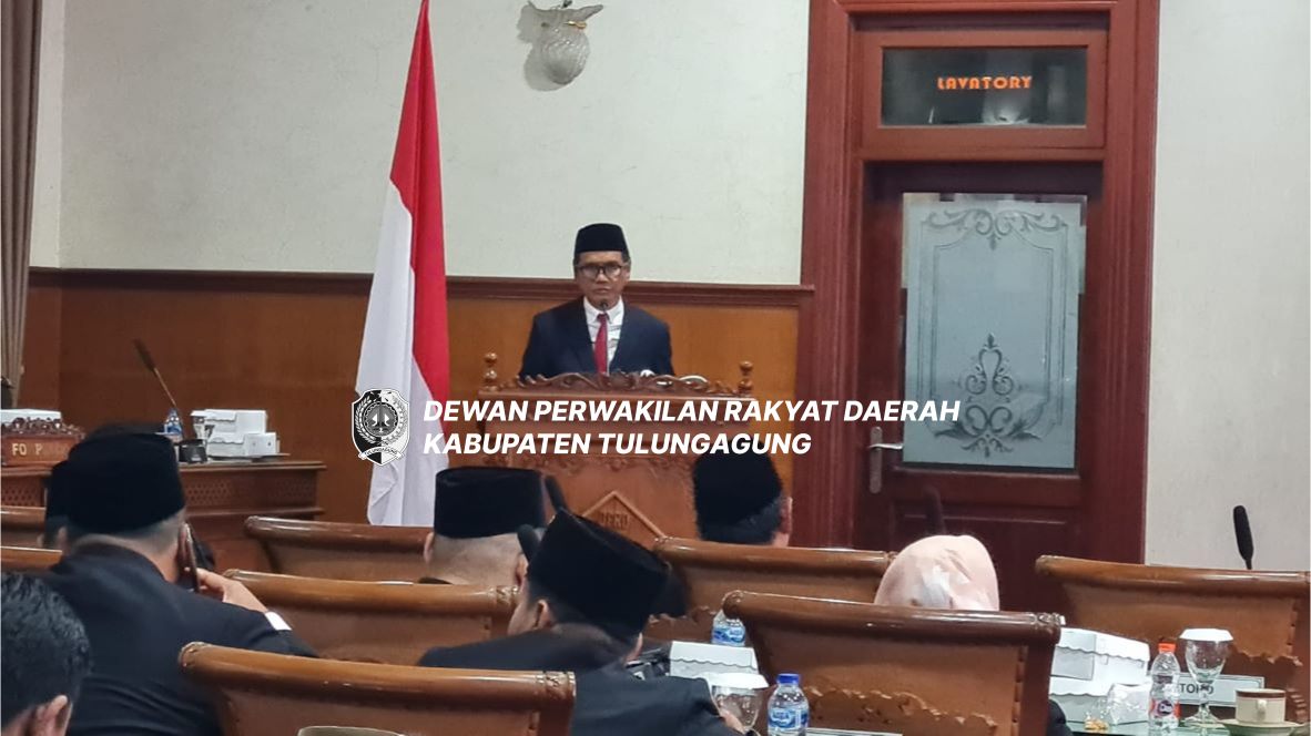 Pj Bupati Heru Suseno ketika menyampaikan sambutan